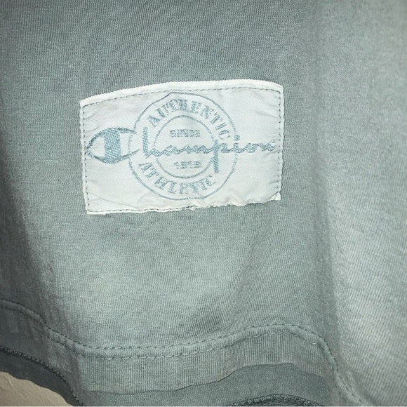Vintage 1990 Champion Graphic crew Neck Tee Shirt Men’s Size L - Picture 6 of 8